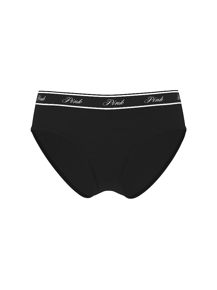 Logo Cotton Hiphugger Panty