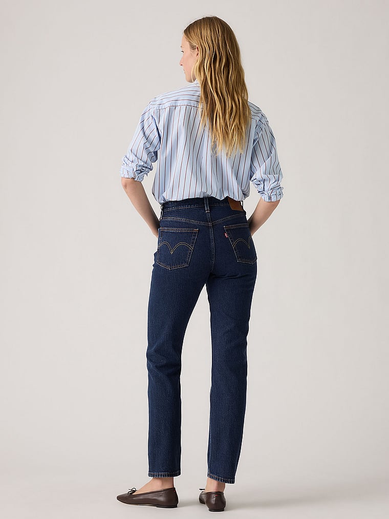 Victoria's Secret, Levi's 501® Original Jeans, Salsa Stonewash, onModelBack, 2 of 4