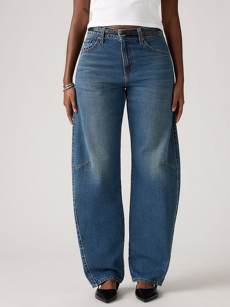 Victoria's Secret, Levi's Levi's® Baggy Dad Barrel Jeans, Most Wanted, detail, 4 of 4
