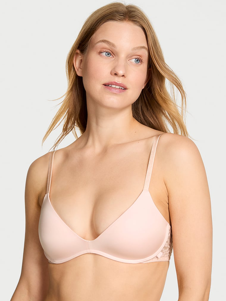 Buy Sexy Tee Smooth Wireless Push-Up Bra, Leopard Print - Order
