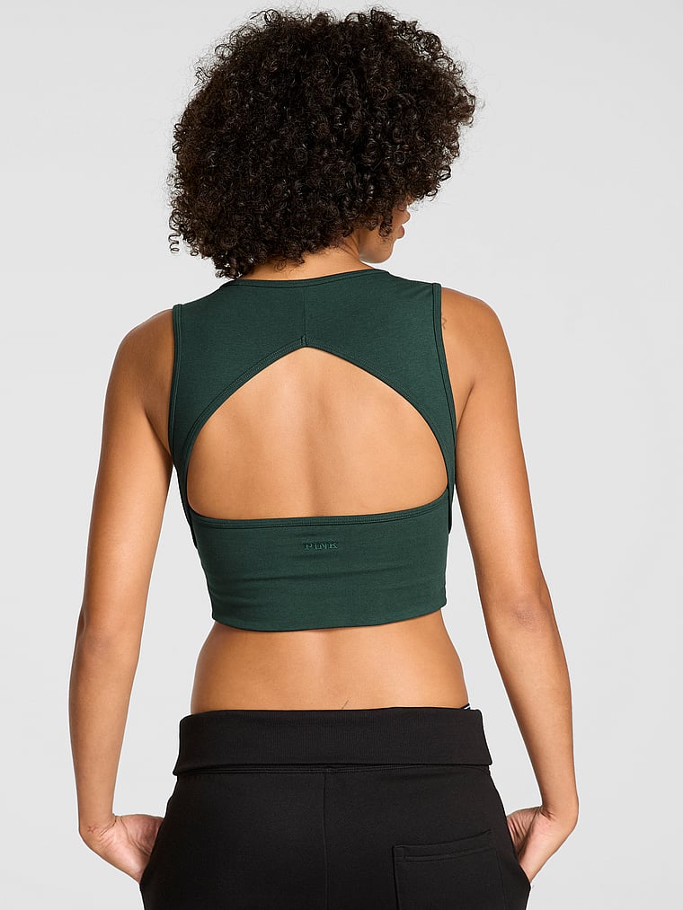 All-Day Cotton™ Henley Scoop Bra