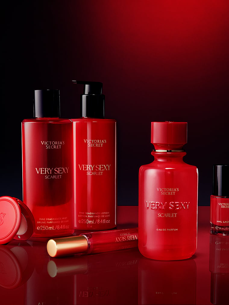 Victoria's Secret, Fine Fragrance Very Sexy Scarlet Mini Fine Fragrance Mist, Very Sexy Scarlet, onModelSide, 3 of 4