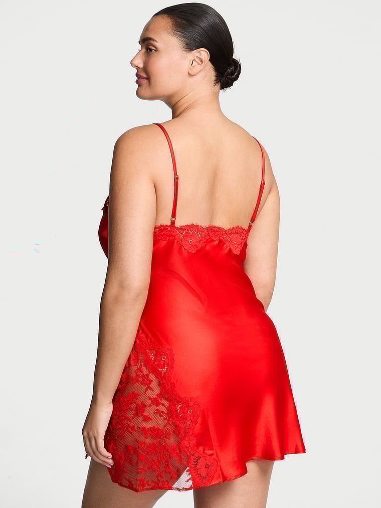 Dare to Dream Lace & Satin Slip