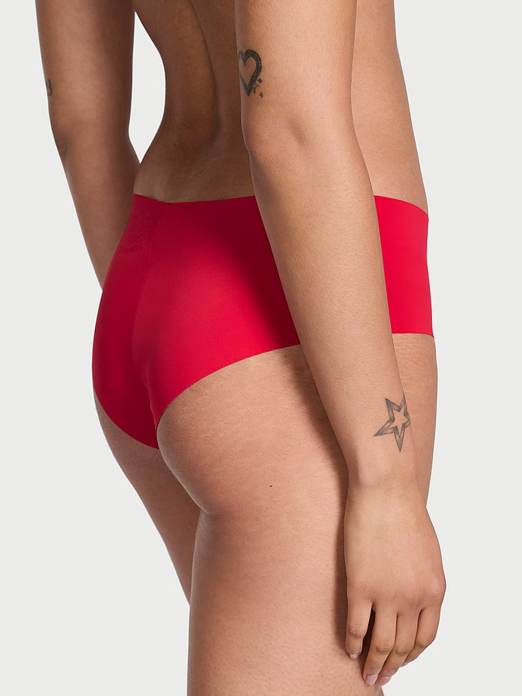 Victoria's Secret, No-Show No-Show Cheeky Panty, Lipstick, onModelBack, 2 of 3 Anisha is 5'11" or 180cm and wears Small
