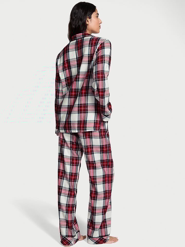 Flannel Long Pajama Set