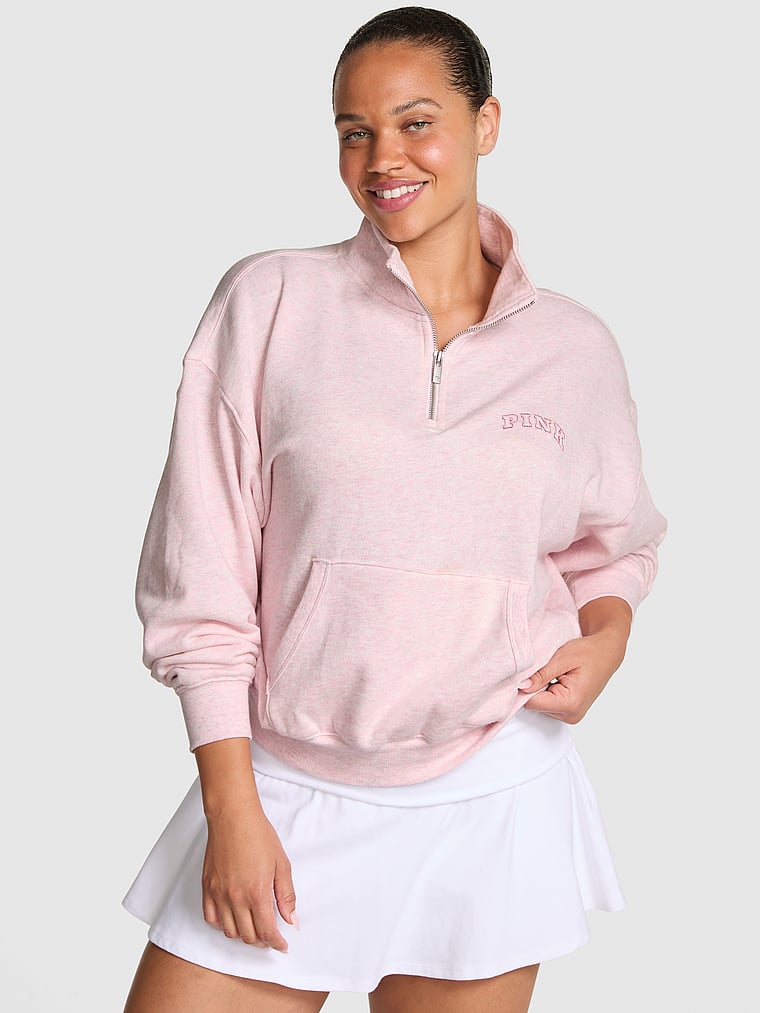 Ivy Fleece Quarter-Zip Sweatshirt