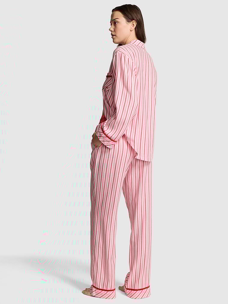 Flannel Long Pajama Set