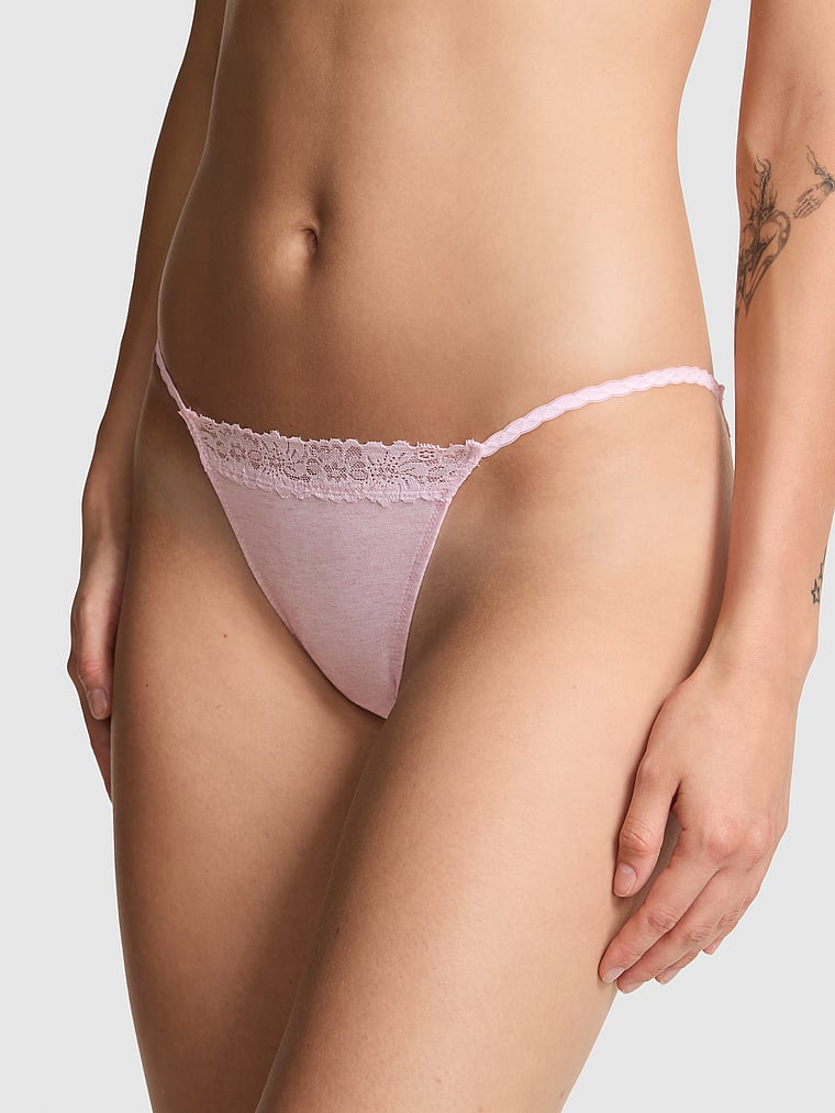 Cotton String Bikini Panty