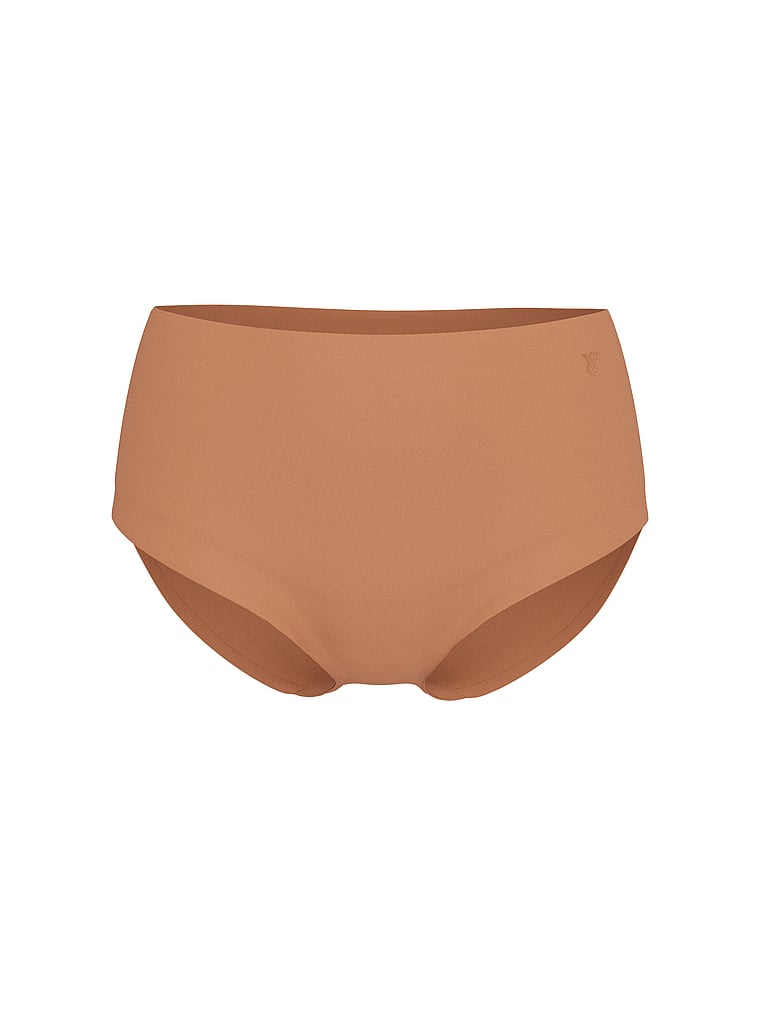 Victoria's Secret, Victoria's Secret Shapewear by Victoria InvisibleSculpting™ High-Waist Brief Panty, Caramel, offModelFront, 3 of 3