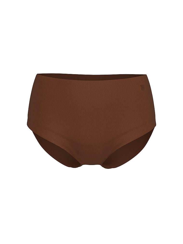 Victoria's Secret, Victoria's Secret Shapewear by Victoria InvisibleSculpting™ High-Waist Brief Panty, Ganache, offModelFront, 3 of 3