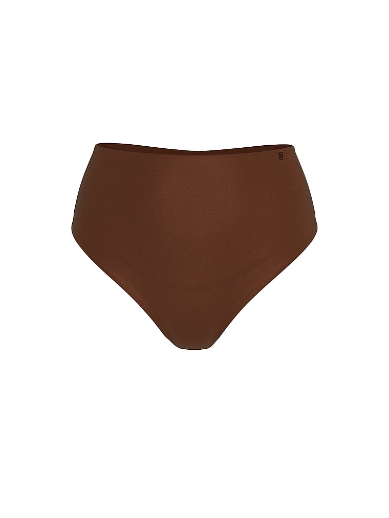 Victoria's Secret, Victoria's Secret Shapewear by Victoria InvisibleSculpting™ Thong Panty, Ganache, offModelFront, 3 of 3