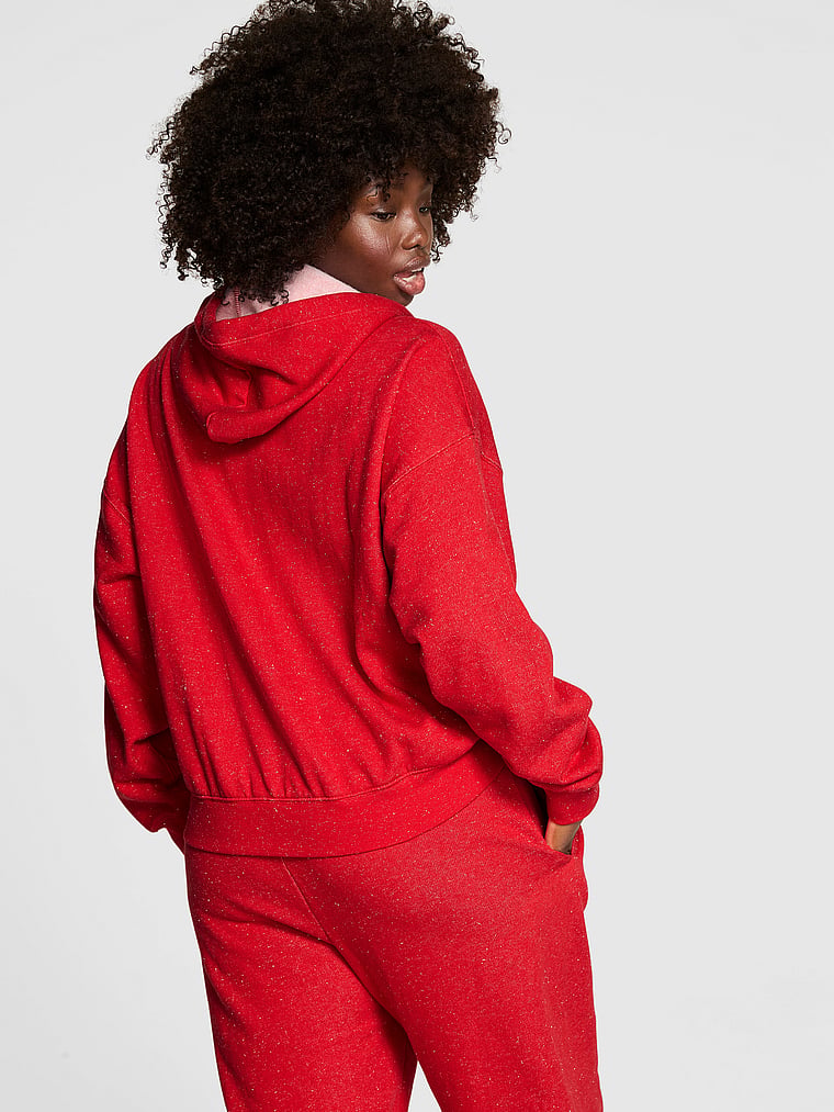 Buy Campus Fleece™ Full-Zip Hoodie, Vs Snow Heather Angelina