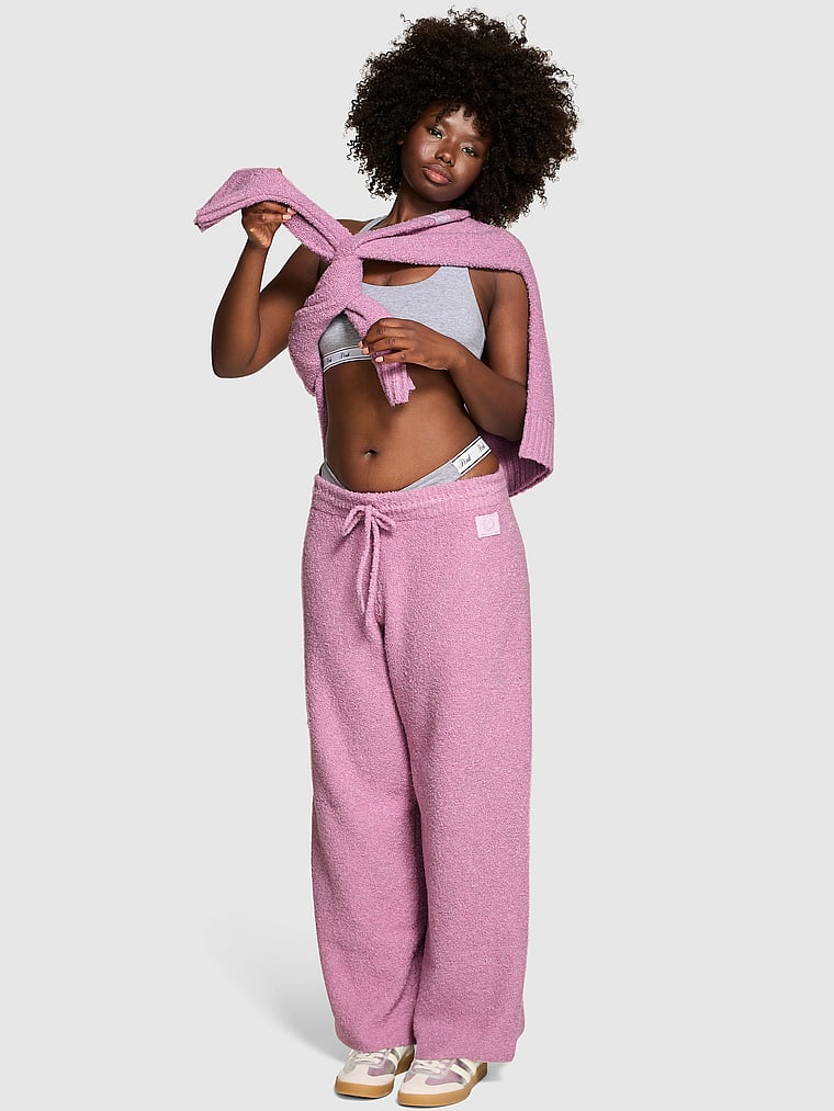 Cozy Bouclé Sweater Pants