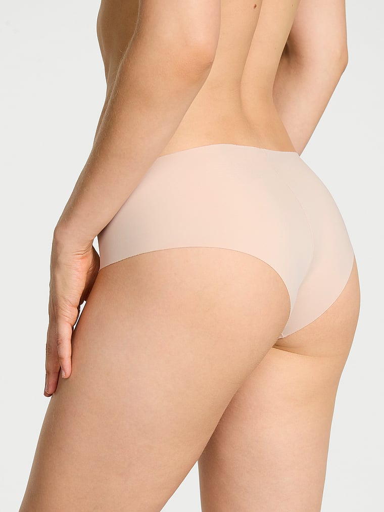 Victoria's Secret, No-Show No-Show Cheeky Panty, Marzipan, onModelBack, 2 of 3 Lotta is 5'10" or 178cm and wears Small