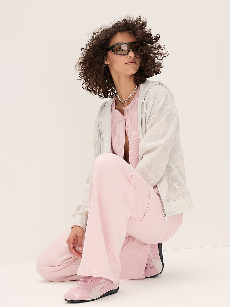 Puma Speedcat OG Sneaker, Whisp Of Pink-Puma White, onModelSide, 1 of 5