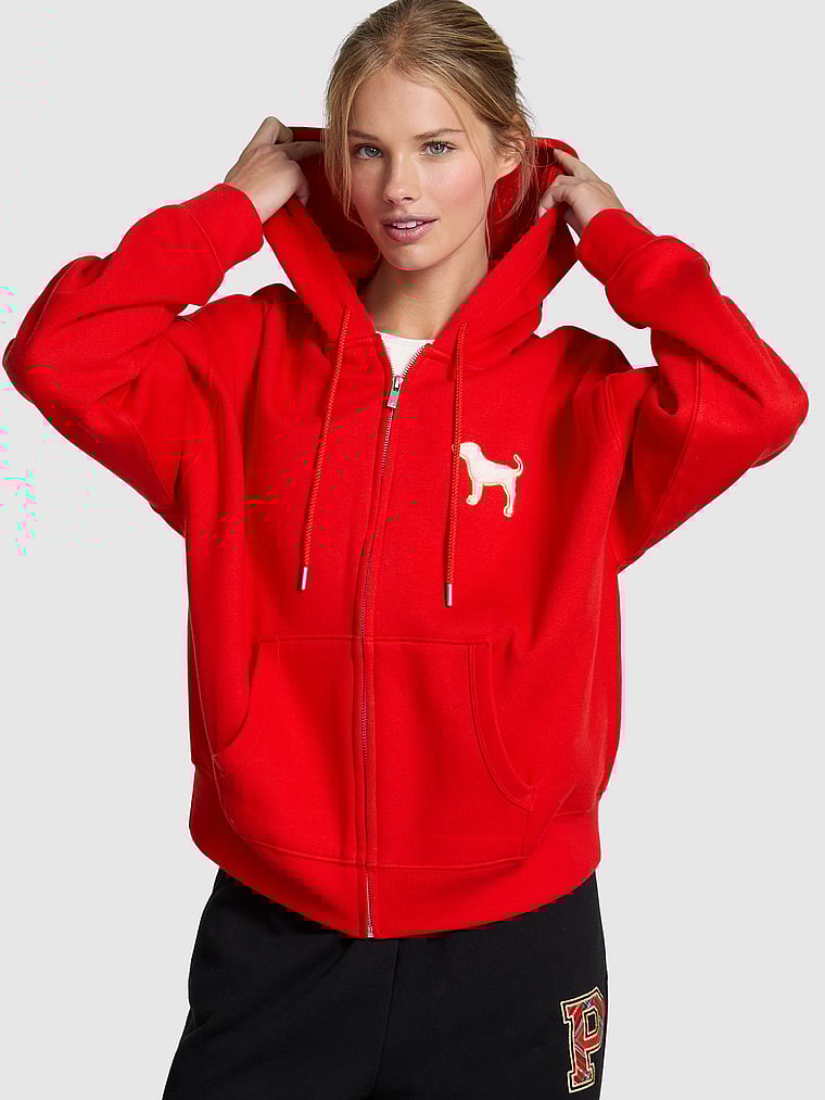 Ivy Fleece Campus Full-Zip Hoodie