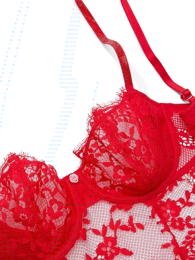 Wicked Twinkle Lace Unlined Apron Set