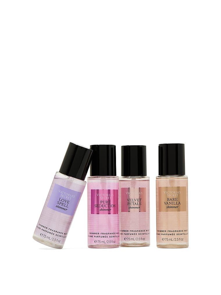 Victoria's Secret, Body Fragrance Best of Shimmer Mist Gift Set, Assorted, onModelFront, 1 of 2