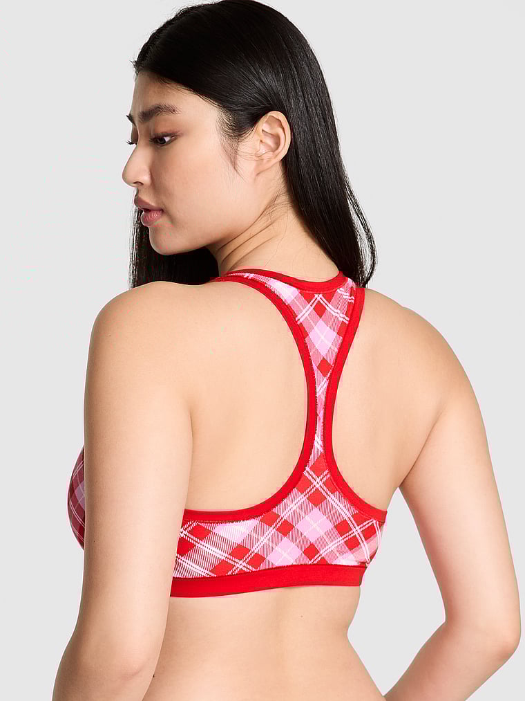 Cotton Dorm Unlined Racerback Bralette