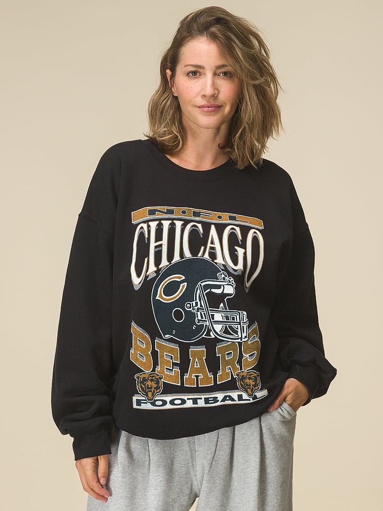 Giants Helmet Crew Fleece Sweatshirt
