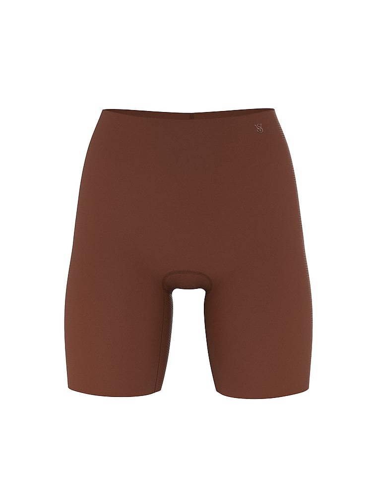 Victoria's Secret, Victoria's Secret Shapewear by Victoria InvisibleSculpting™ High-Waist Short, Ganache, offModelFront, 3 of 3