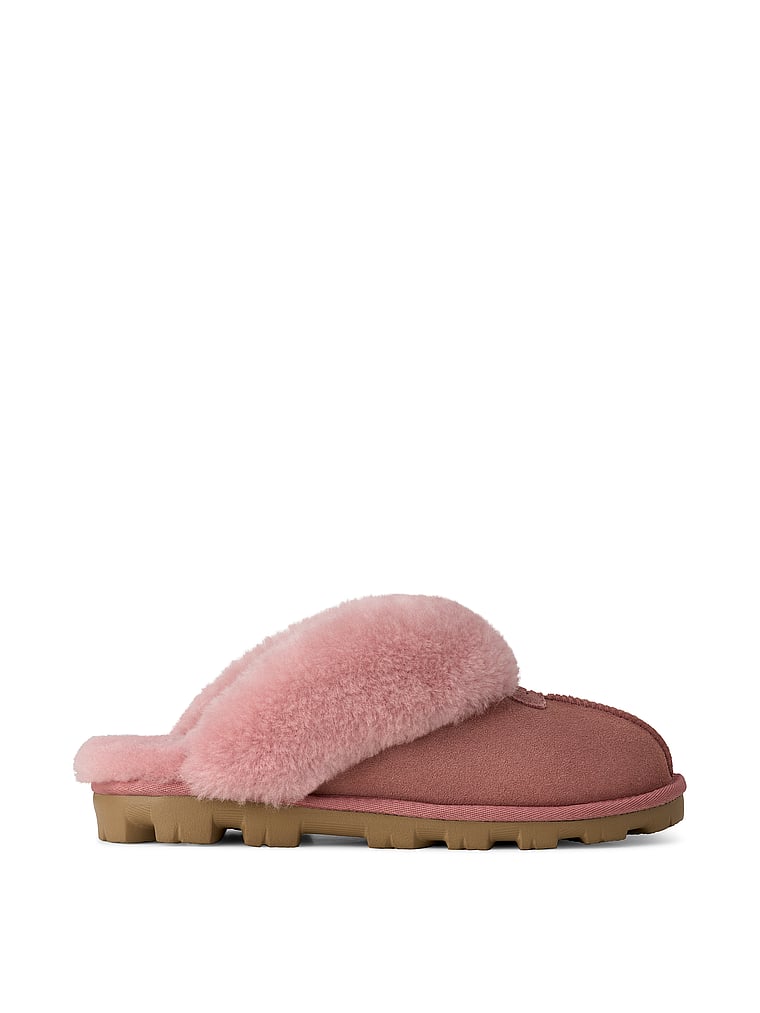 UGG® Coquette Slippers, Pink Dawn, onModelFront, 1 of 4