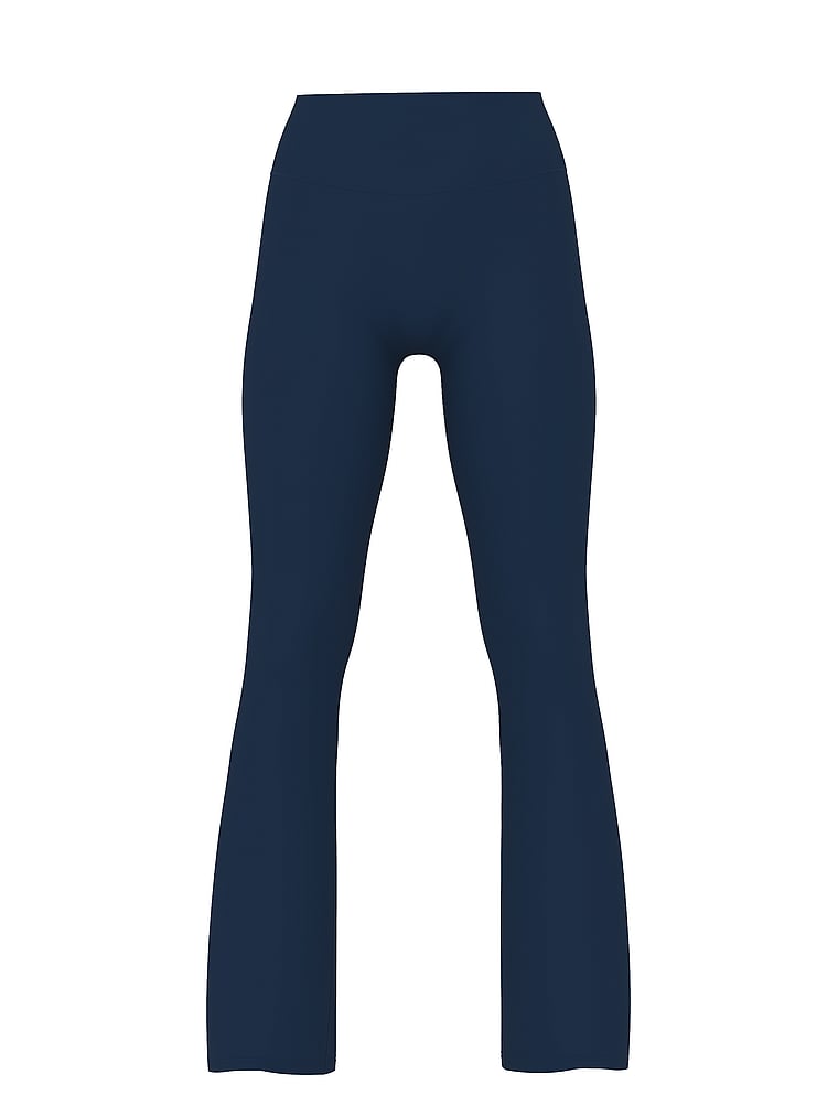 Victoria's Secret, VSX VSX Elevate™ Flare Legging, Impact Blue, offModelFront, 2 of 4