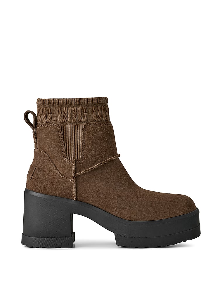UGG® Moxy Chelsea Boots, Dark Toffee, offModelFront, 4 of 4