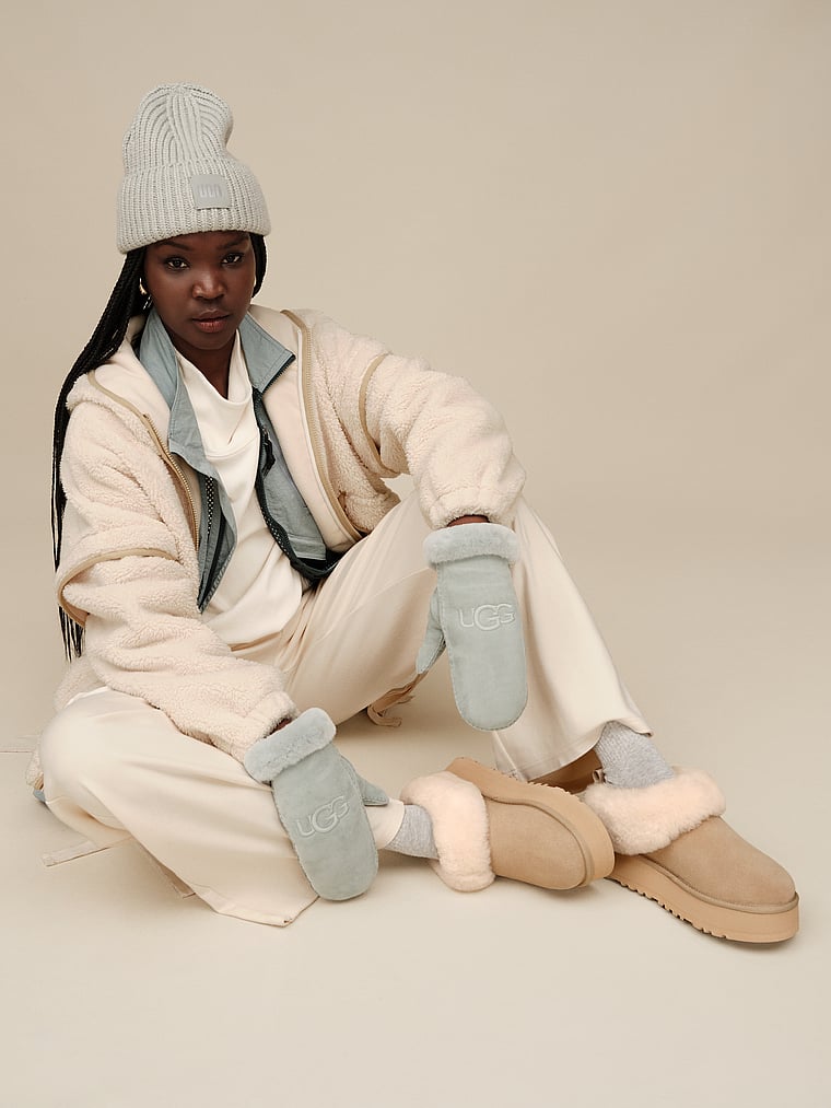 UGG® Tazelle Slippers, Mustard Seed, onModelFront, 1 of 4