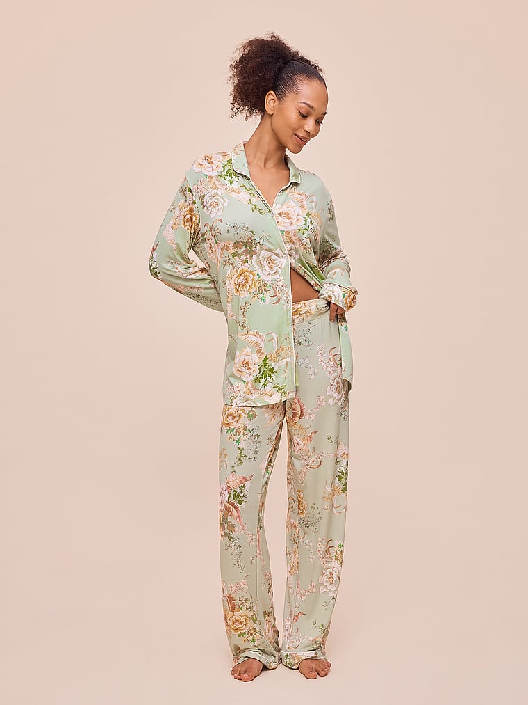 Kate Modal Soft Full-Length PJ Set