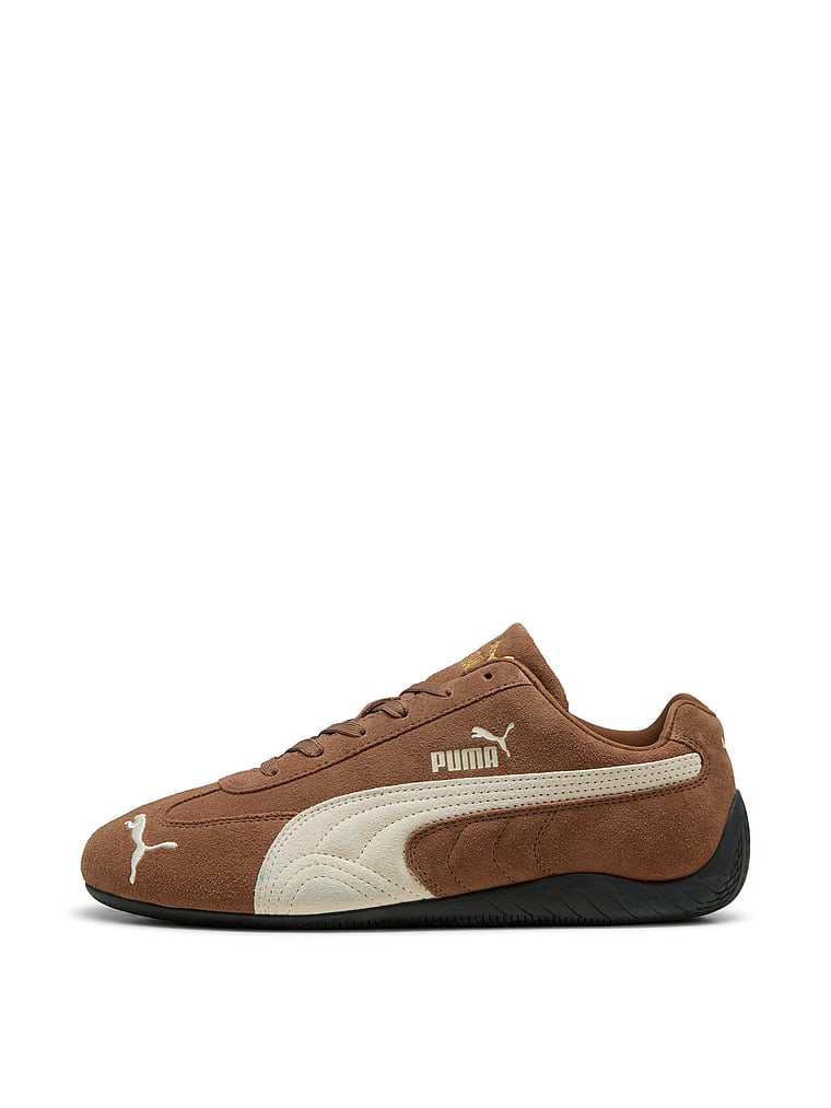 Puma Speedcat OG Sneaker, Haute Coffee-Frosted Ivory, onModelFront, 2 of 5