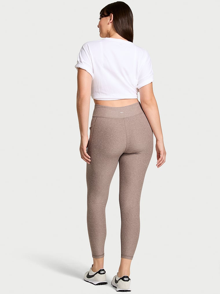 Victoria's Secret, VSX VSX LUXMarl™ Legging, Heather Candlelight Rose, onModelBack, 2 of 3