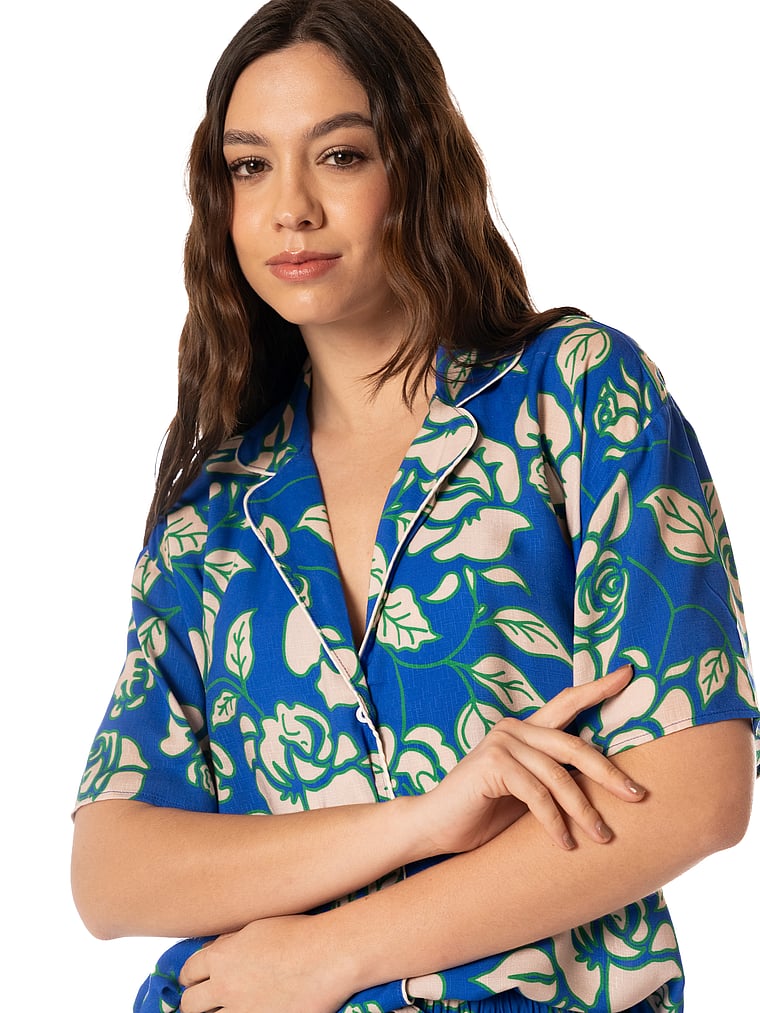 Slumbers Short-Sleeve Short Set