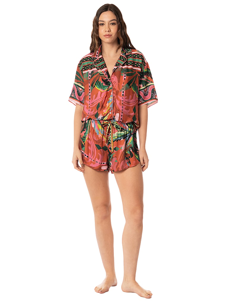 Slumbers Short-Sleeve Short Set