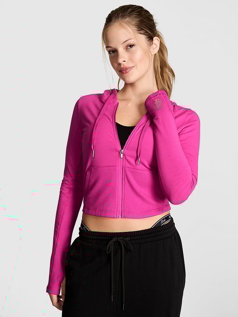 All-Day Cotton Full-Zip Hoodie