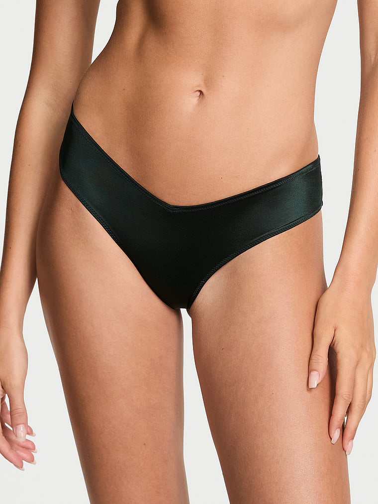 Strappy-Back High-Leg Cheeky Panty