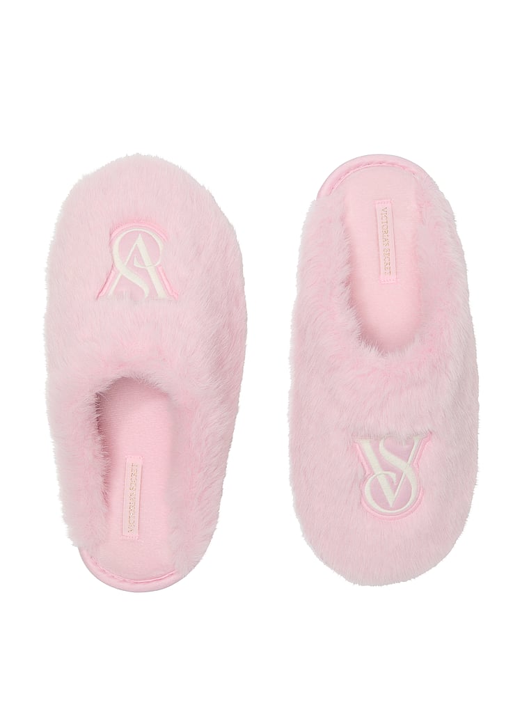 Luxe Plush Closed-Toe Slippers