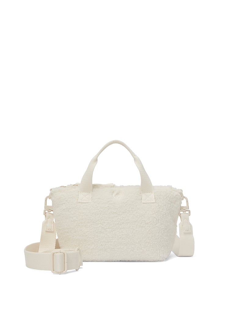 Plush Teddy Mini Tote Bag