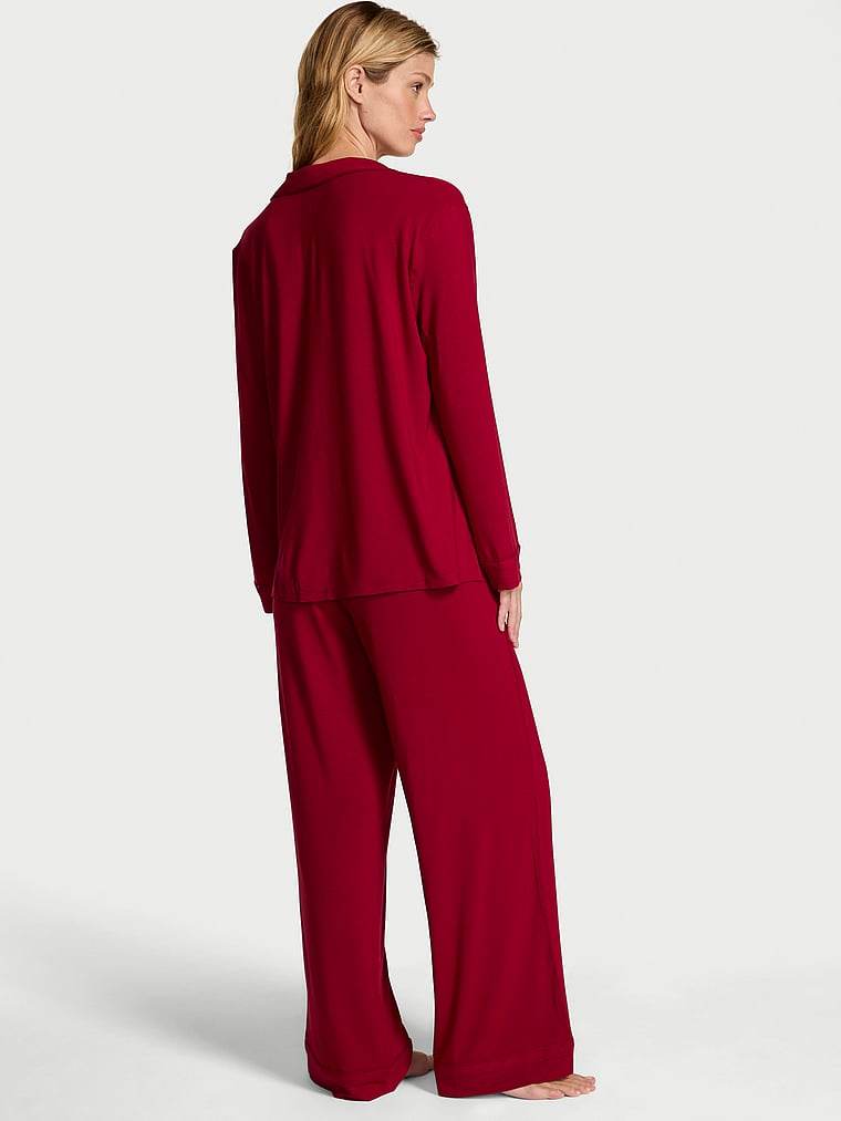 Modal Soft Long Pajama Set
