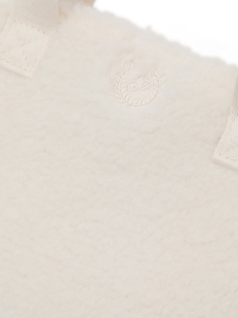 Plush Teddy Mini Tote Bag