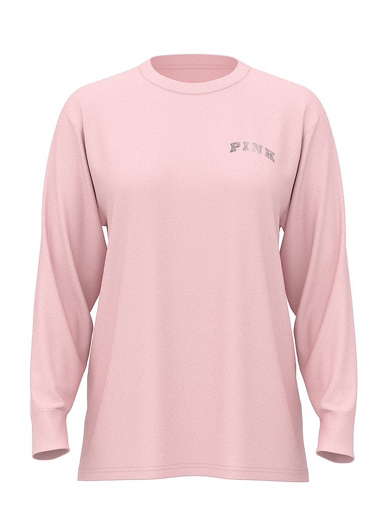Campus Cotton Long-Sleeve Tee