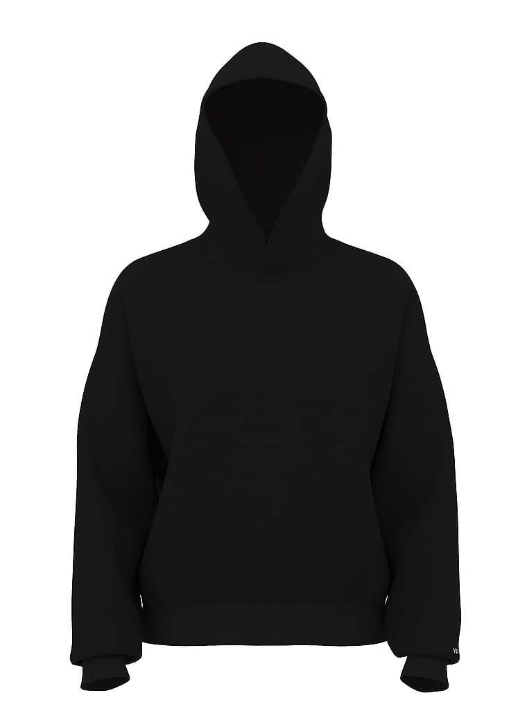 Victoria's Secret, VSX VSX LUXMarl™ Hoodie, Heather Grey Onyx, offModelFront, 2 of 4