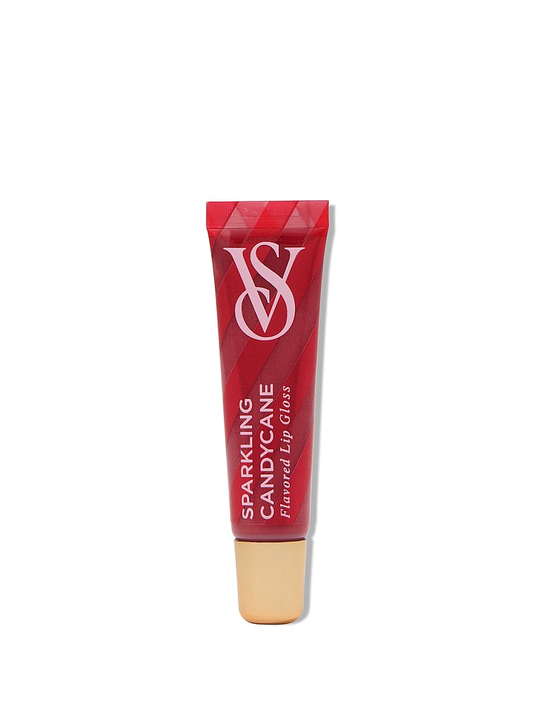 Victoria's Secret, Lip Flavor Gloss, Sparkling Candy Cane, onModelFront, 1 of 2