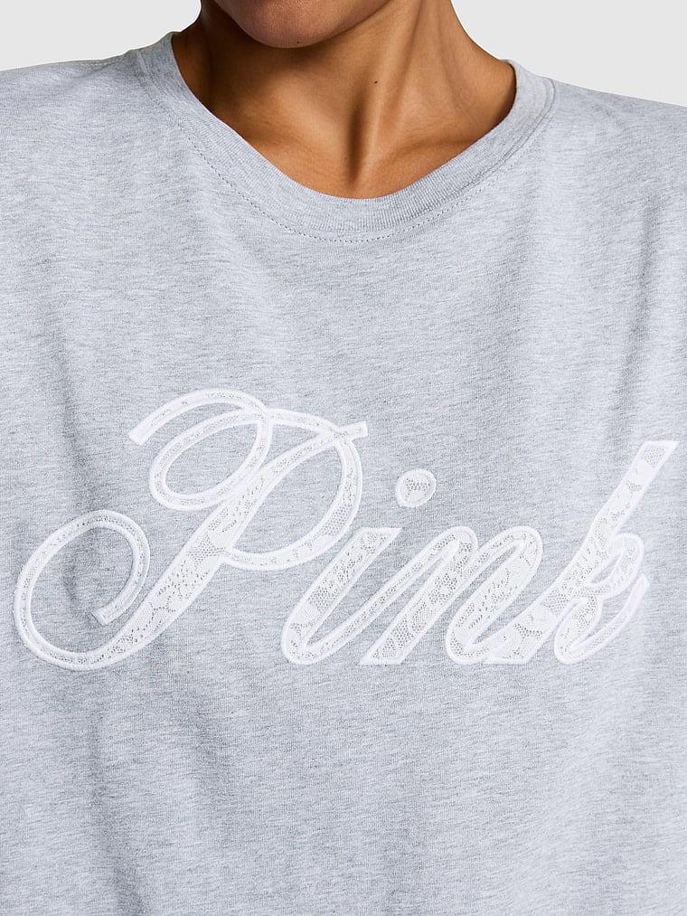 Campus Cotton Long-Sleeve Tee