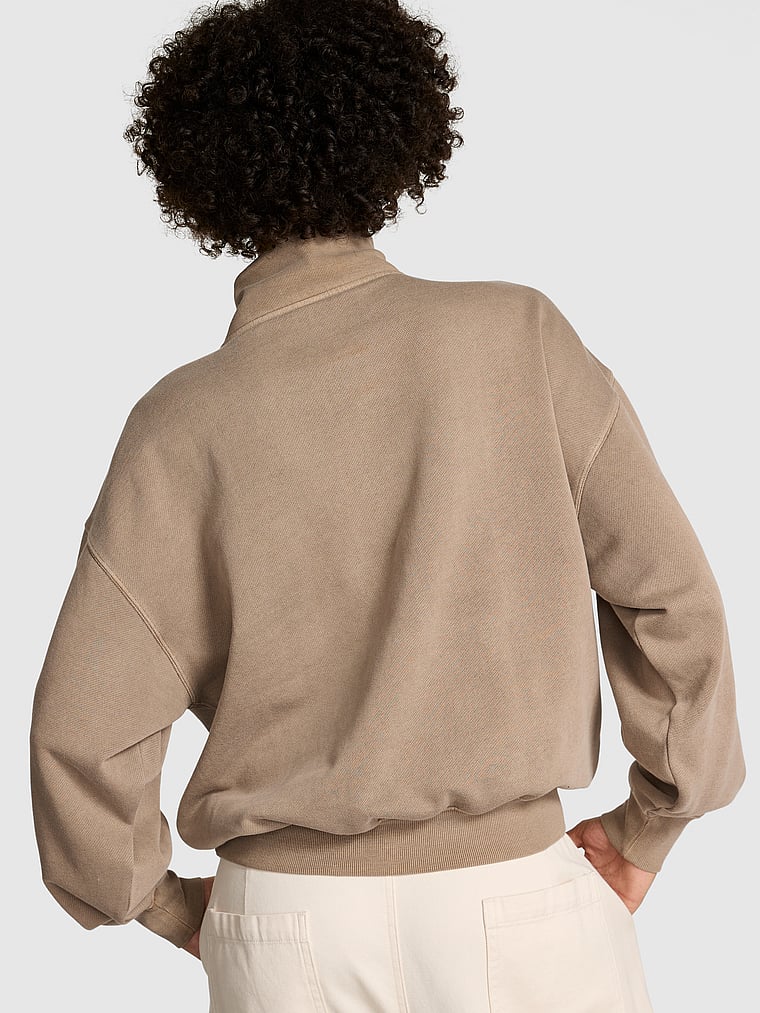 Ivy Fleece Quarter-Zip Sweatshirt