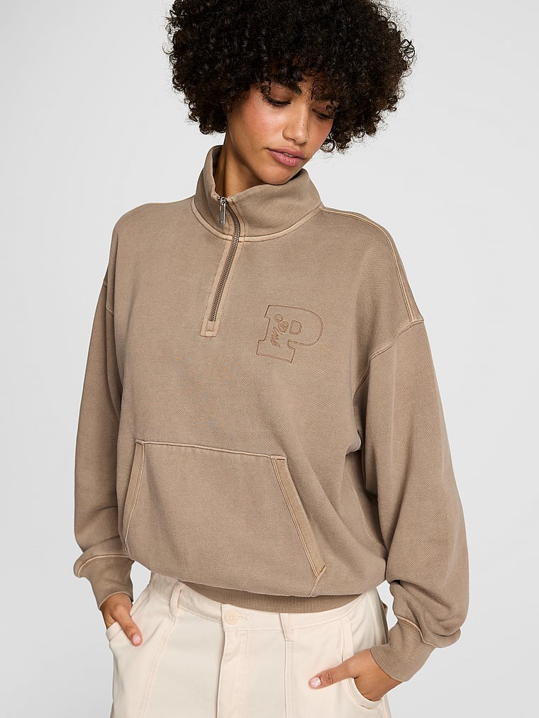 Ivy Fleece Quarter-Zip Sweatshirt