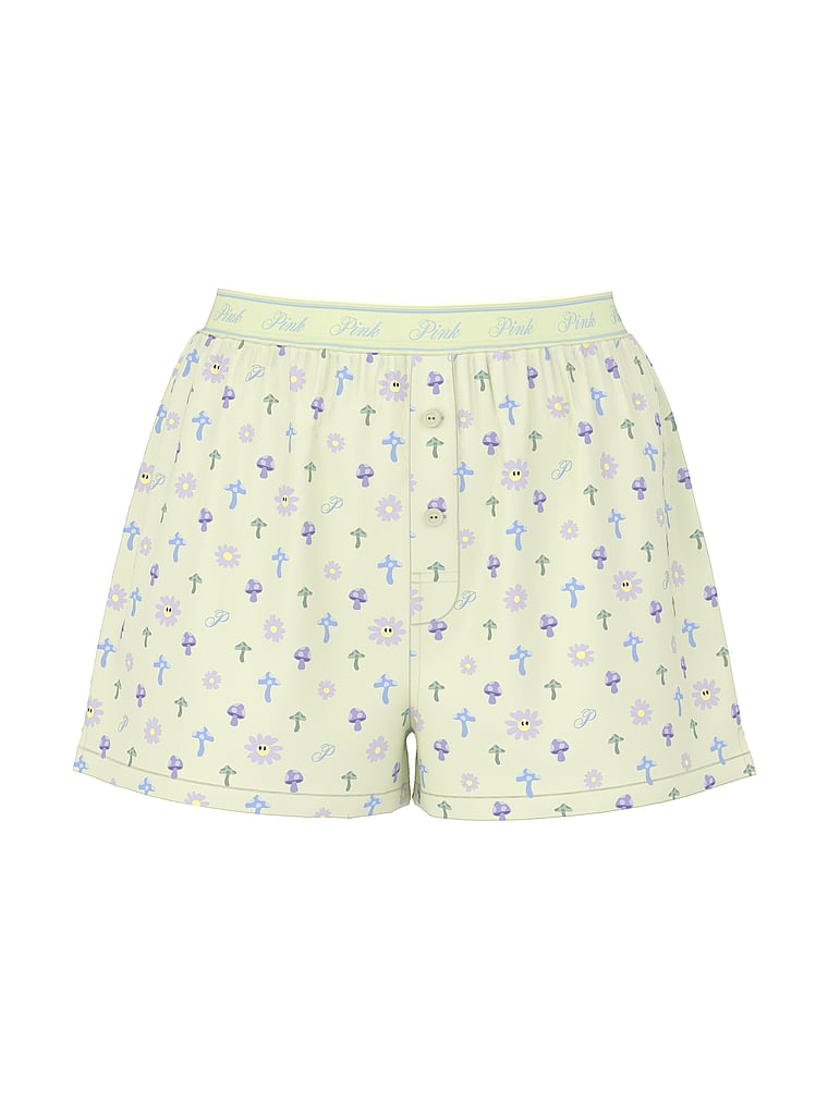 Silky Boxy Pajama Shorts