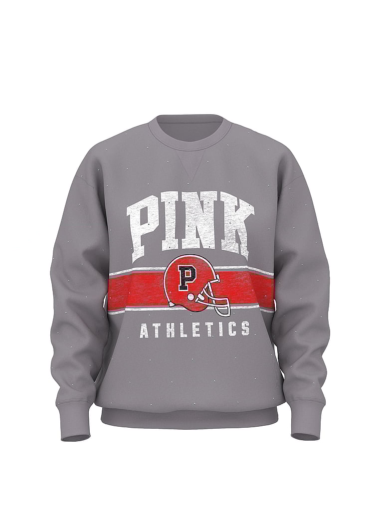 Ivy Fleece Oversized Crew Sweatshirt