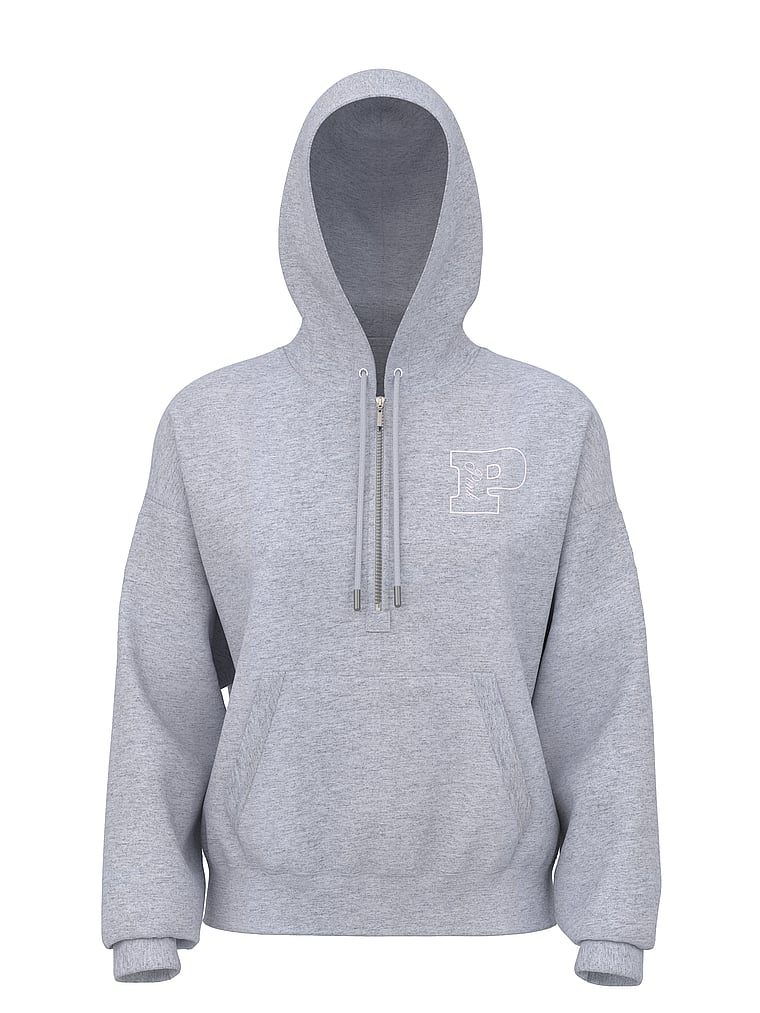 Ivy Fleece Campus Half-Zip Hoodie