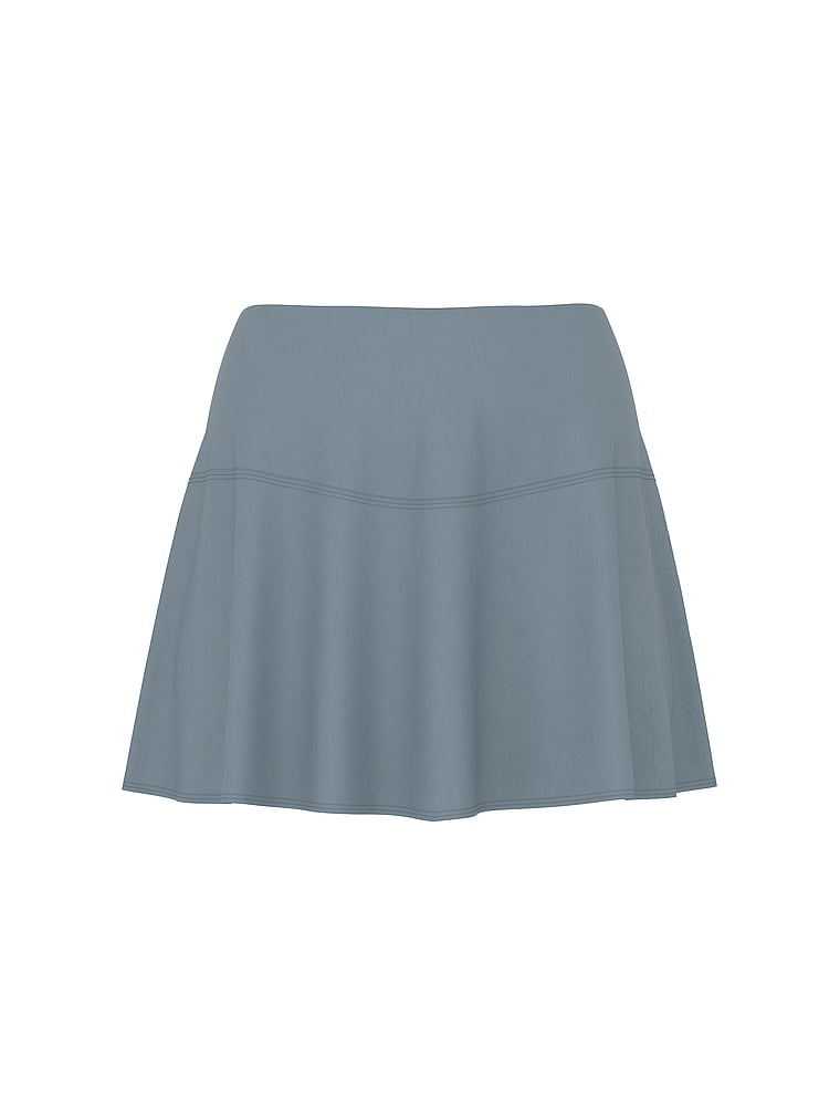 Victoria's Secret, VSX VSX Essential Skirt, Dark Steel, offModelFront, 4 of 4